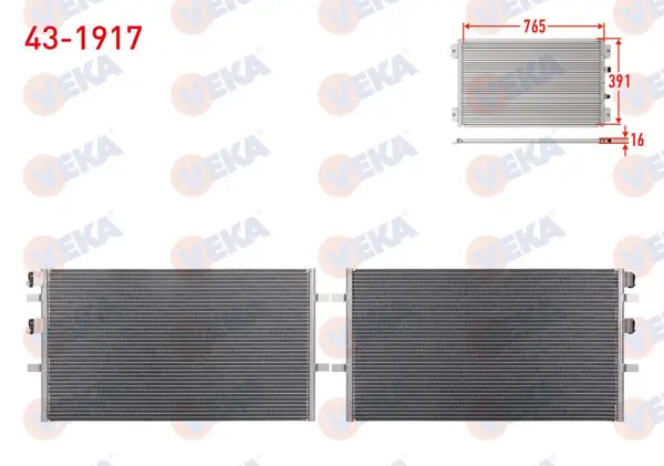 Klima Radyatörü Ford Transit (V347) 2.2 TDCI M-T 2006-2014
