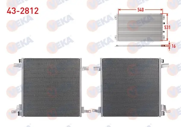 Klima Radyatörü Mercedes M Serisi (W163) Ml 230 1998-2005