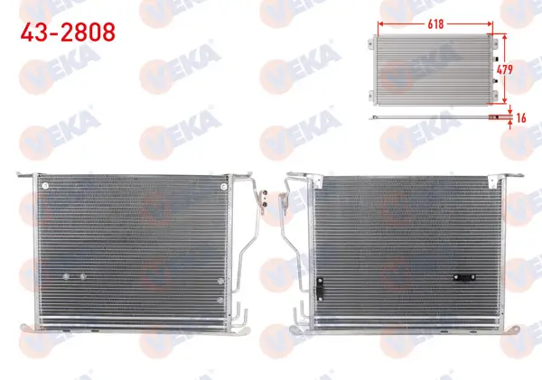 Klima Radyatörü Mercedes S Class (W220) S 500 1998-2005