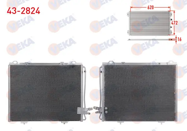 Klima Radyatörü Mercedes E Class (W210) E 200 1995-2002