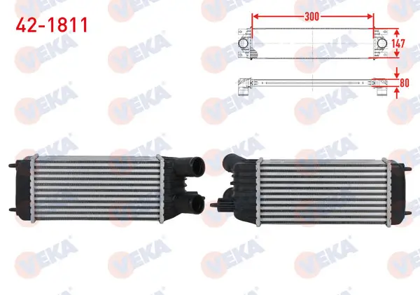 Turbo Radyatörü (Intercooler) Fiat Scudo (270) 1.6 Mjt 2007 -