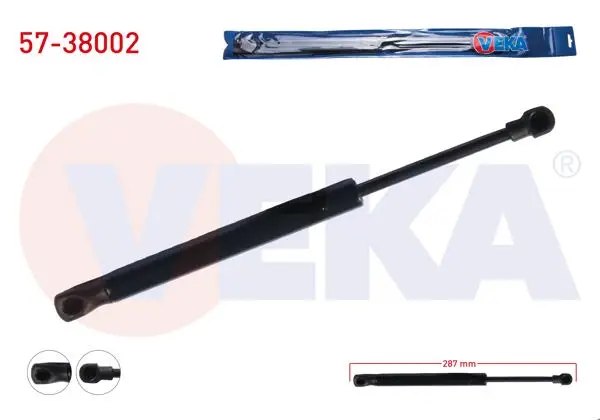Bagaj Amortisörü 287mm / 600N Seat Cordoba (6L2) 2002-2009