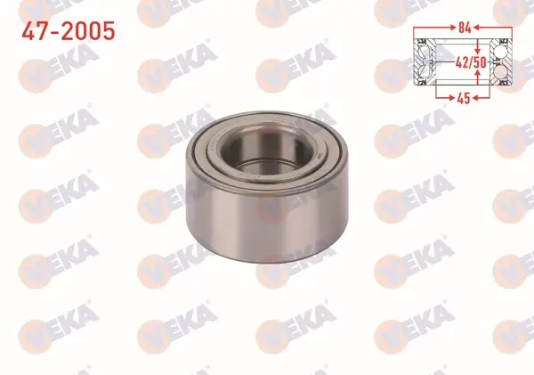 On Tekerlek Rulmanı Sol-Sağ ABS Okuyuculu 45X84x42 / 40 Honda Cr-V II 2.0İ 2002-2006 / Civic VIII 1.8 2005-2012 / S2000 2.0 V-Tec 1999 -