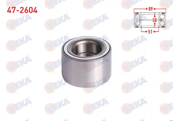 Arka Tekerlek Rulmanı Sol-Sağ 50X89x51 Land Rover Discovery III 2.7 V6 TDI 2004-2010 / Discovery IV 2.7 TD-3.0 TD 2010-/ R.Rover Sport 2.7 TD-3.0 TD 2005-2013