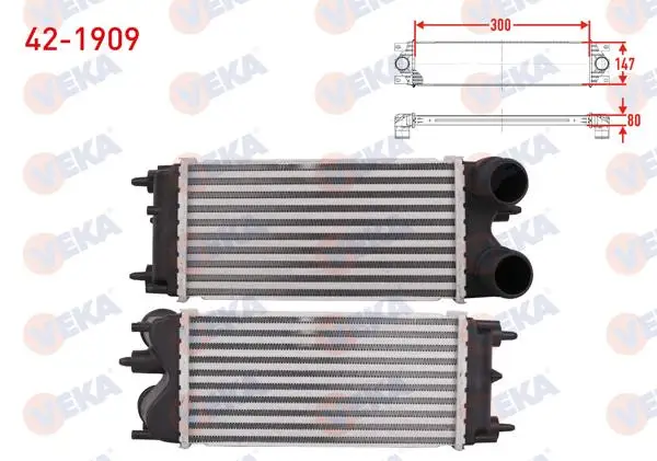 Turbo Radyatörü (Intercooler) Ford Transit Courıer 1.5 TDCI 2014 -