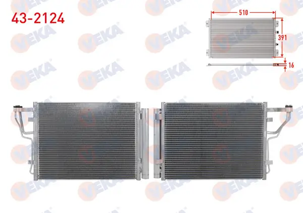 Klima Radyatörü Hyundai i30 (Fd) 1.6 CRDI 2007-2011