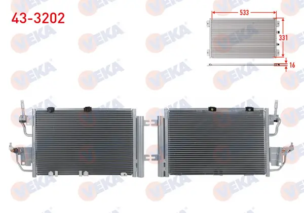 Klima Radyatörü Opel Astra H 1.3 CDTI 2004-2010