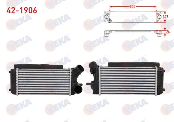 Turbo Radyatörü (Intercooler) Ford C-Max 1.6 TDCI 2010 -