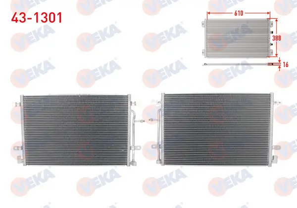 Klima Radyatörü Audi A4 (8Ec,B7) 2.7 TDI 2004-2008