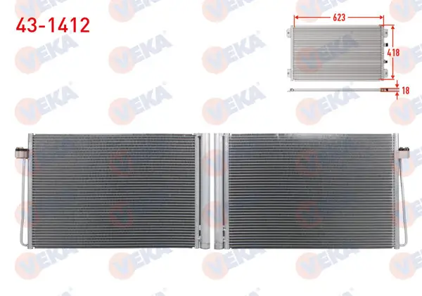 Klima Radyatörü BMW 5 Serisi (E60) 520 İ 2003-2010