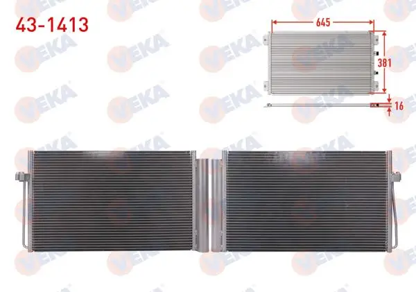 Klima Radyatörü BMW 5 Serisi (E60) 520 D 2003-2010