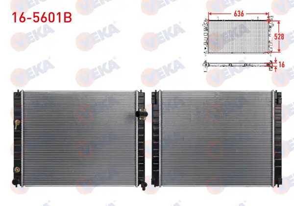 Su Radyatörü Brazing Infiniti Ex 3.7 D A-T 2010-/ Fx 3.5 A-T 2008-/ Fx 3.7 A-T 2008 -