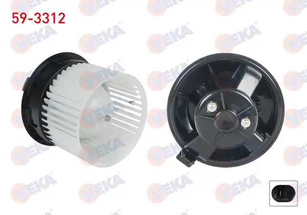 Kalorifer Motoru Citroen C4 2009-/ Ds4 2011-/ Peugeot 308 2007-2013 / Rcz 2010 -