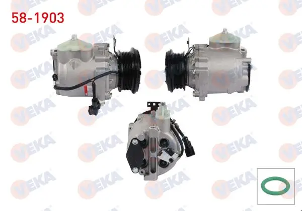 Klima Kompresörü 6Pk 97mm Ford Transit Connect-Tourneo Connect 1.8 TDCI 2002-2013