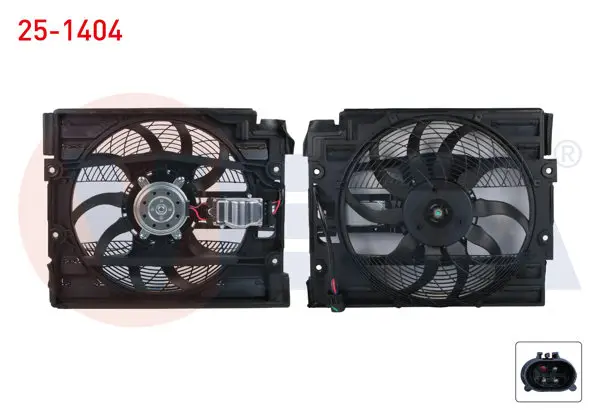 Fan Motoru Davlumbazlı Tekli (3 Fişli) BMW 5 Serisi (E39) 520 İ-523 İ-525 İ-525 Tds-528 İ-530 D-530 İ-540 İ Ac + 1998-2003