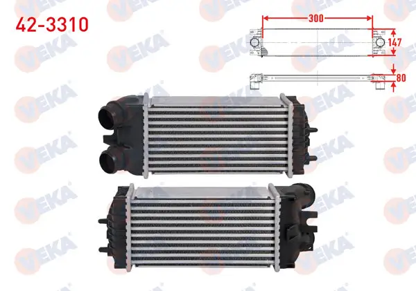 Turbo Radyatörü (Intercooler) Citroen Berlingo / Berlingo First Mpv 1.6 HDI 75 75 Hp 2005-2011