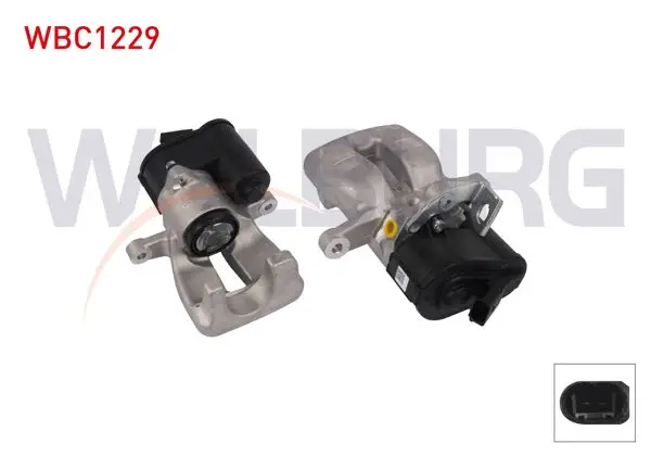 Fren Kaliper Elektronık Sağ Arka Piston 38mm Disk 282mm VW Passat 2005-2012