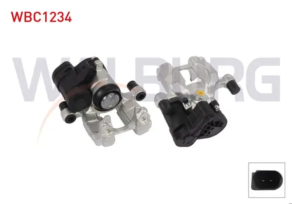 Fren Kaliper Elektronık Sol Arka Piston 38mm Disk 300mm Audi A3 2012-/ A3 Cabrıo 2016-/ A3 Sportback 2012-/ Golf VII 2012 -