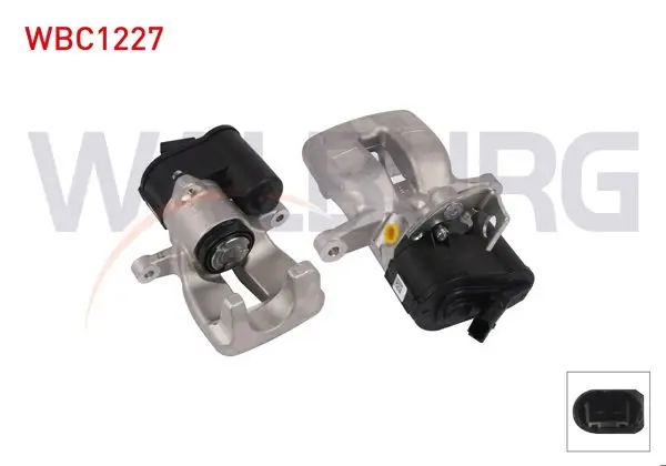 Fren Kaliper Elektronık Sağ Arka Piston 38mm Disk 282mm VW Passat 2005-2010 / Tiguan 2007-2016 / Audi Q3 2011 -