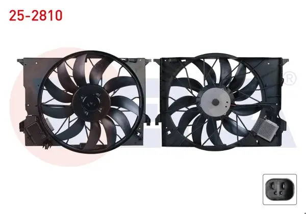 Fan Motoru Davlumbazlı Tekli (850W) Mercedes E Serisi (W211) E 280 CDI-E 320 CDI 2002-2008 / S Serisi (W221) S 320 CDI-S 350-S 350 CDI-S 500-S 600 2005-2013