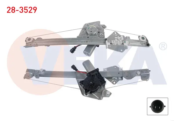 Cam Krıkosu Elektrikli Motorlu Sağ On Dacia Sandero 2008-2013 / Duster 2010-2018