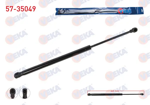 Motor Kaput Amortisörü 445mm / 360N Renault Megane IV 2015-