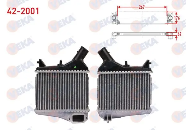 Turbo Radyatörü (Intercooler) Honda Cr-V IV (Rm_) 1.6 İ-Dtec (Re6) 2013 -