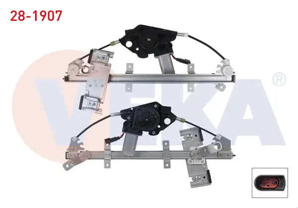 Cam Krıkosu Elektrikli Motorlu Sağ On Ford Fiesta V 2002-2008