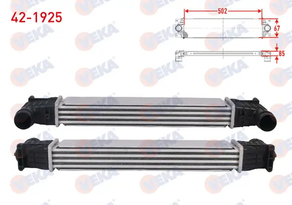 Turbo Radyatörü (Intercooler) Ford Galaxy I 1.9 TDI 90 Hp 1995-2006