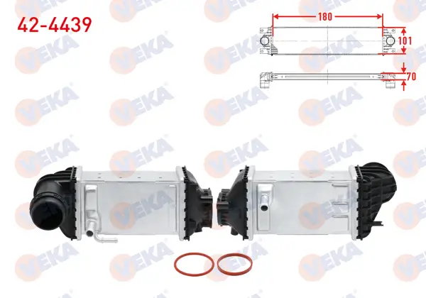 Turbo Radyatörü (Intercooler) Vag 1.0 TSI