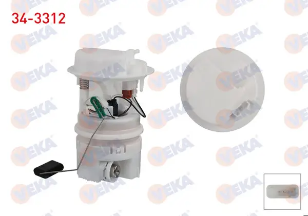 Yakıt Depo Şamandırası 3 Bar Peugeot 206 1.1-1.4-1.6-2.0 1998-/ Citroen Berlingo 1.4-1.6 / Xsara 1.6-1.8-2.0