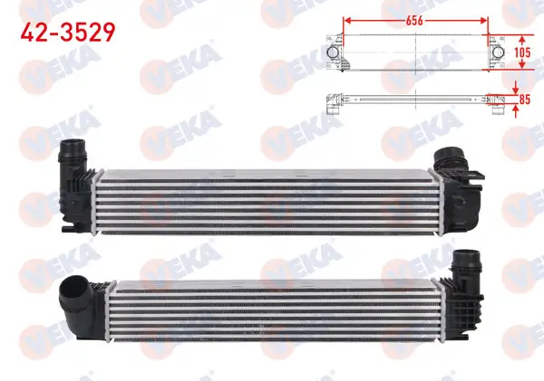 Turbo Radyatörü (Intercooler) Renault Fluence 1.6 DCI 130 Hp 2014 -