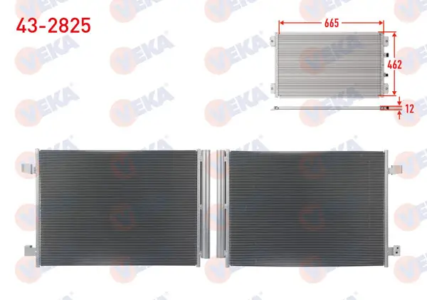 Klima Radyatörü Mercedes C Serisi (W206) C180, C200, C200 4-Matic, C200d 2021 -