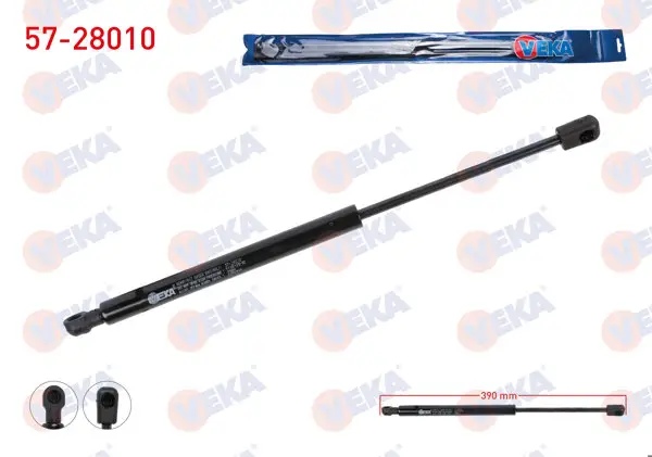 Motor Kaput Amortisörü 390mm / 300N Mercedes Cıtan (W415) / Renault Kangoo 2008-