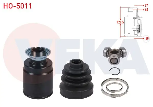Aks Kafası Sol-Sağ Ic 27X30x40 Uzunluk 120,5 Honda Civic VIII 1.6-1.8 M-T 2005-2012 / Cr-V IV 2.0 A-T 2012-2012