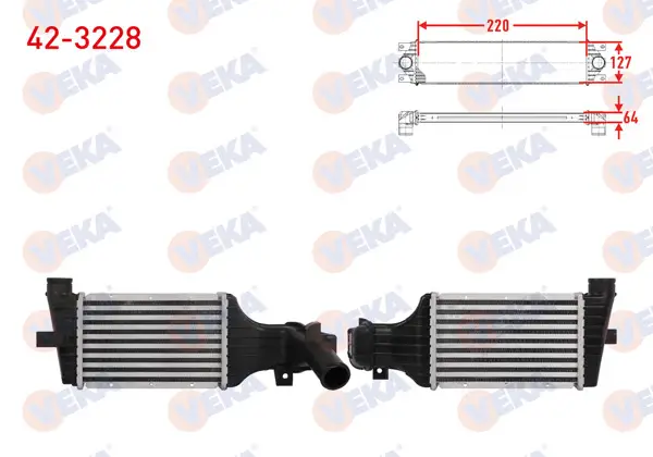 Turbo Radyatörü (Intercooler) Opel Astra G 2.0 D, 2.2 D 1999-2005
