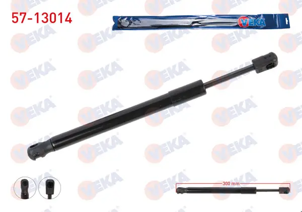 Bagaj Amortisörü 300mm / 730N Audi A6 C6 (4F2) 2004-