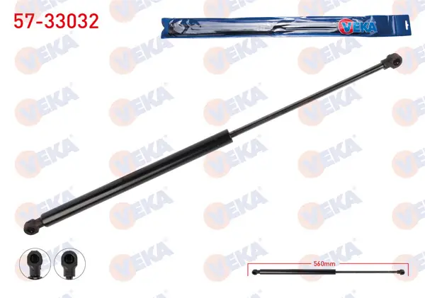 Bagaj Amortisörü 560mm / 140N Peugeot Partner / Citroen Berlingo / 2008-