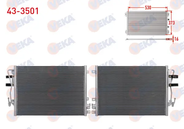 Klima Radyatörü Renault Kangoo (Kc0 / 1) 1.5 DCI 1998-2008