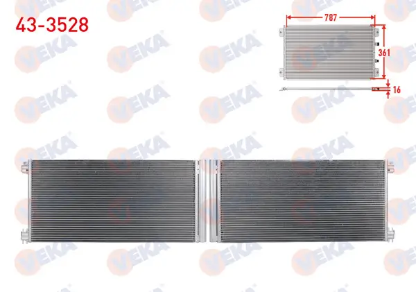 Klima Radyatörü Renault Traffic III (Jg_) 1.6 DCI 2014 -