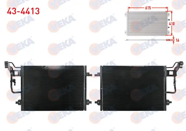 Klima Radyatörü Volkswagen Passat (3B3) 1.8 A-T / M-T 2000-2005
