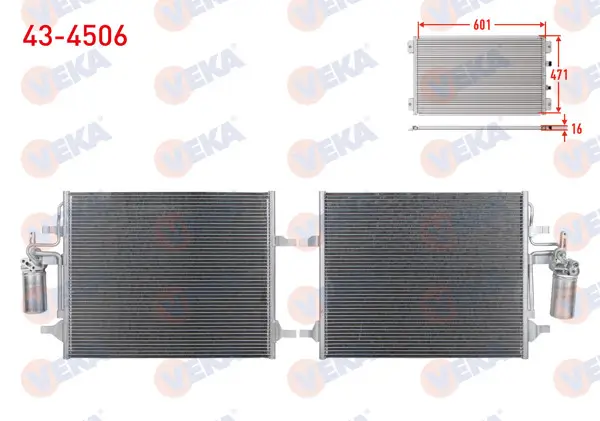 Klima Radyatörü Volvo S60 II 2.0 2010 -