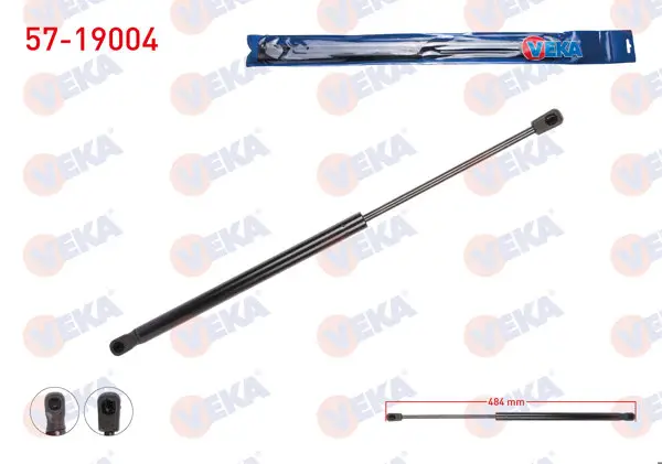 Bagaj Amortisörü 484mm / 530N Ford Focus II (Da) 5 Kapı 2004-2011