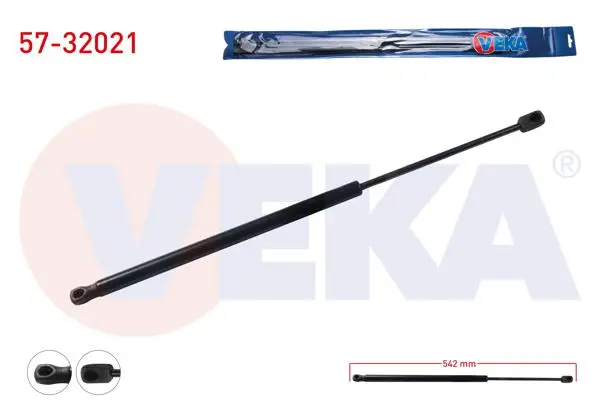 Bagaj Amortisörü 542mm / 590N Opel Zafira A 1999-2005
