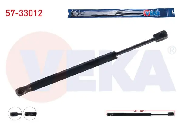 Bagaj Amortisörü 321mm / 500N Peugeot 407 (6D) 2004-2011