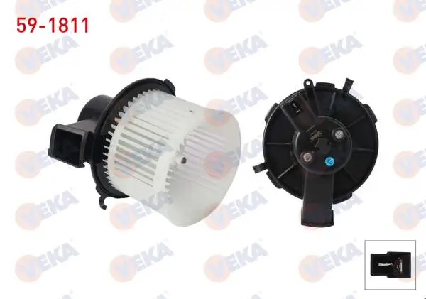 Kalorifer Motoru 154W Fiat 500 C 1.3 Mjt 2009-/ Panda 2003-2012 / Ford Ka 2008-2016