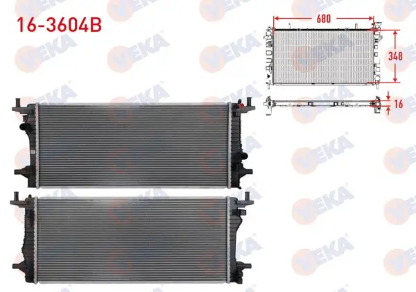 Su Radyatörü Brazing Mg Hs 1.5