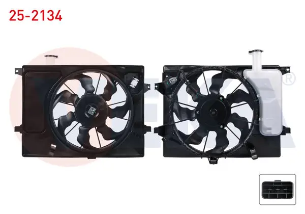 Fan Motoru Davlumbazlı Bıdonlu Hyundai Elantra V 1.6 2011-2015 / i30 (Gd) 1.6 2012-2016 / Kia Ceed 1.4 Cvvt-1.6 CRDI 2012-/ Kia Pro Ceed 1.4 Cvvt-1.6 CRDI 2013 -