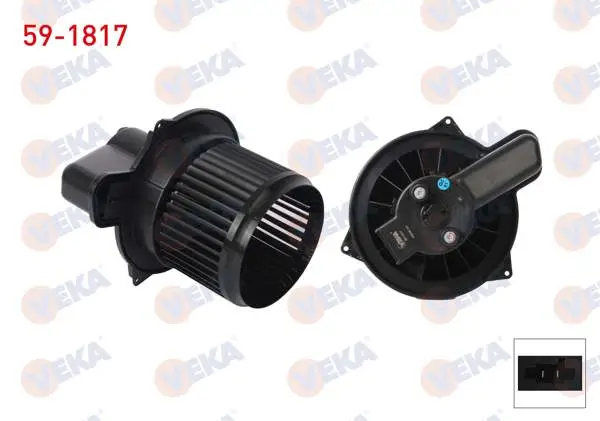 Kalorifer Motoru 168W Fiat 500 2012-/ Panda 2012 -