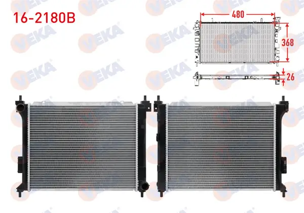 Su Radyatörü Brazing Hyundai i20 1.4 CRDI 2008-2015